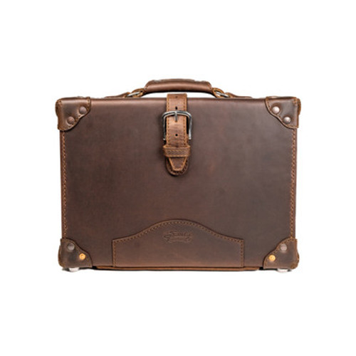 Dave's Deals 14" Grandfather Case - Dark Coffee Brown