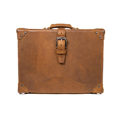 Dave's Deals 16" Grandfather Briefcase - Tobacco