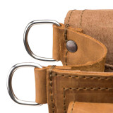 These are the d-rings that are on the sides of the leather briefcase.