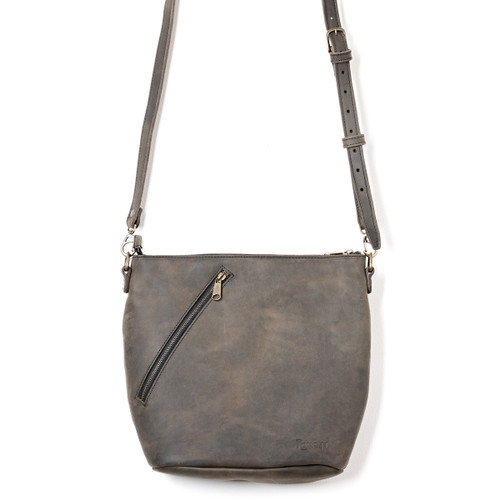 Crossbody Concealed Leather Bag