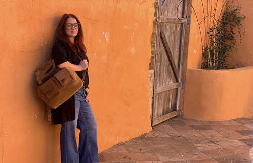 Backpack  Leather Tote