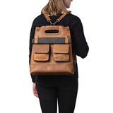 Backpack  Leather Tote