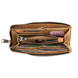 Medium Wristlet  Leather  Wallet