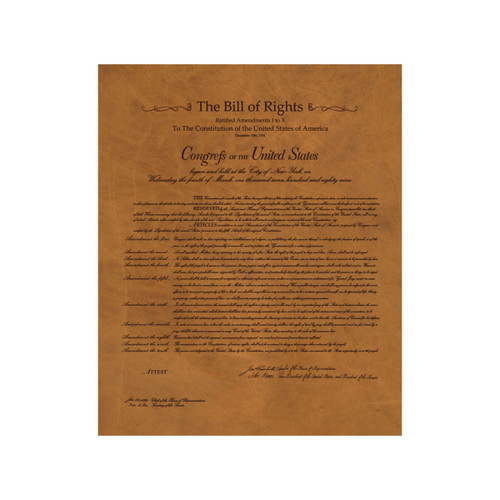 Leather Bill of Rights