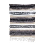 Tan Serape Blanket Included with the Leather Blanket Roll
