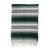 Green Serape Blanket Included with the Leather Blanket Roll