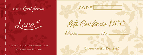 Printed Love 41 Gift Certificate