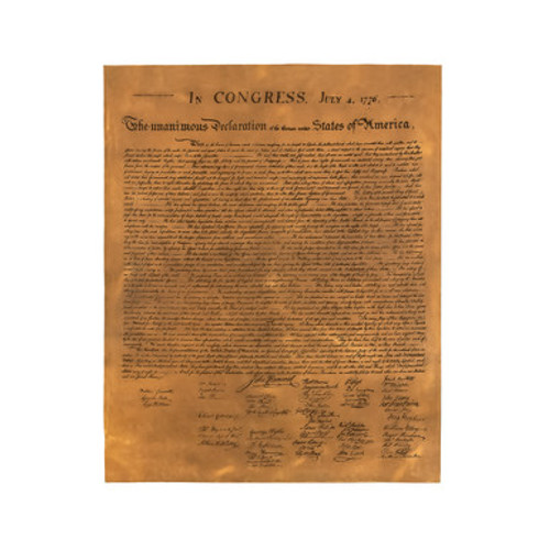 Leather Declaration of Independence