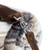 Leather Blanket Roll with Tan Blanket - Zoom on Clips