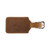 Leather luggage tag by Saddleback Leather.