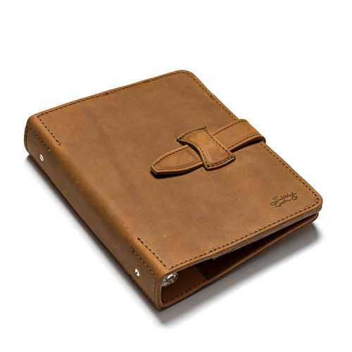 Leather 7 Ring Binder