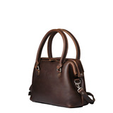 An angled view of the Everyday Purse from Saddleback Leather Co.