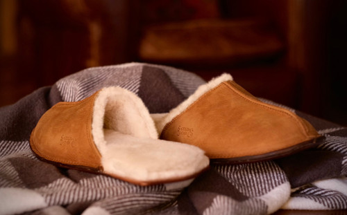 Sheepskin Slippers - Men