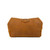Back of the tobacco toiletry dry bag that is made by Saddleback