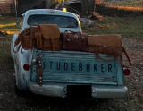 Here is the doctors duffle with a few other bags on the back of a vintage truck. Made by Saddleback