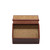 Here is inside the chestnut small organizer box. Made by Saddleback