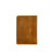 This is the back of the tobacco slim leather passport wallet. Made by Saddleback